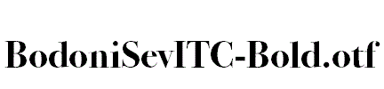 BodoniSevITC-Bold.otf