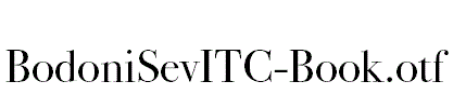 BodoniSevITC-Book.otf