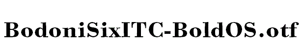 BodoniSixITC-BoldOS.otf