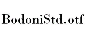 BodoniStd.otf