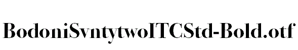 BodoniSvntytwoITCStd-Bold.otf