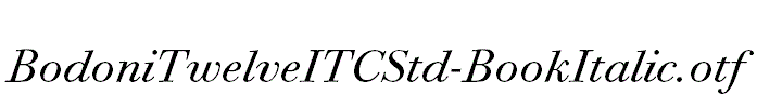 BodoniTwelveITCStd-BookItalic.otf