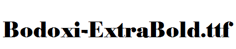 Bodoxi-ExtraBold.ttf