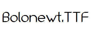 Bolonewt.TTF