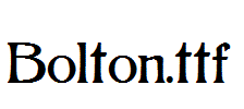 Bolton.ttf