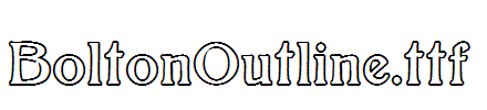 BoltonOutline.ttf