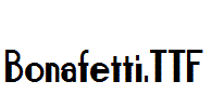 Bonafetti.TTF