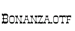 Bonanza.otf