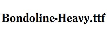 Bondoline-Heavy.ttf