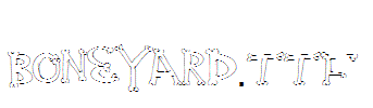 Boneyard.ttf