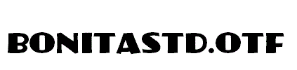 BonitaStd.otf