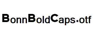 BonnBoldCaps.otf