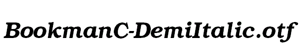 BookmanC-DemiItalic.otf