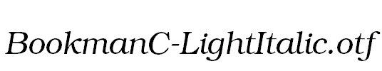 BookmanC-LightItalic.otf