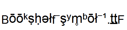 Bookshelf-Symbol-1.TTF
