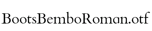 BootsBemboRoman.otf