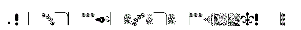 BordersOrnamentsP04.otf