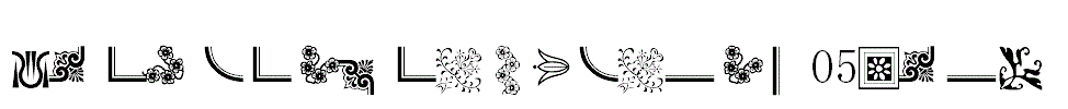 BordersOrnamentsP05.otf