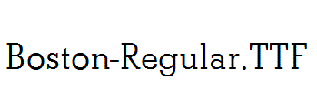 Boston-Regular.TTF