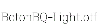 BotonBQ-Light.otf
