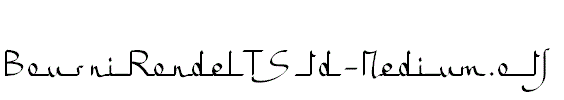BousniRondeLTStd-Medium.otf