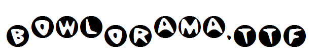 BowlORama.TTF