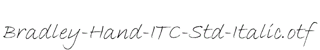 Bradley-Hand-ITC-Std-Italic.otf