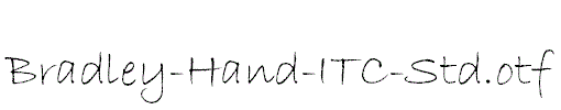 Bradley-Hand-ITC-Std.otf