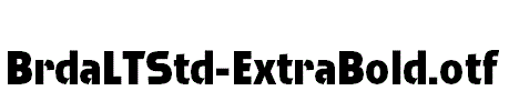 BrdaLTStd-ExtraBold.otf