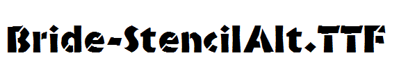 Bride-StencilAlt.TTF