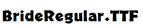 BrideRegular.TTF