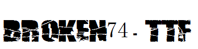 Broken74.TTF