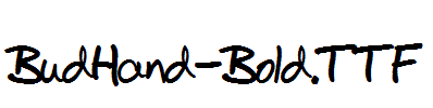 BudHand-Bold.TTF
