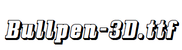 Bullpen-3D.ttf