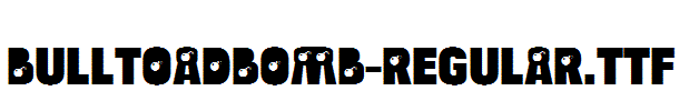 BulltoadBomb-Regular.TTF