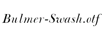 Bulmer-Swash.otf