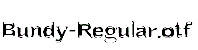 Bundy-Regular.otf