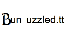 Bunfuzzled.ttf