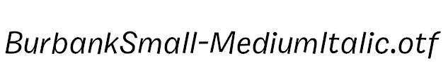 BurbankSmall-MediumItalic.otf