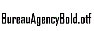 BureauAgencyBold.otf
