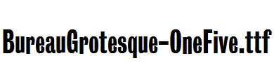 BureauGrotesque-OneFive.otf