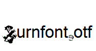 Burnfont.otf