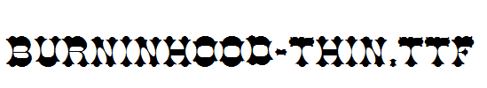 Burninhood-Thin.ttf