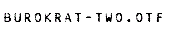 Burokrat-Two.otf
