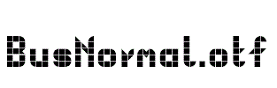 BusNormal.otf