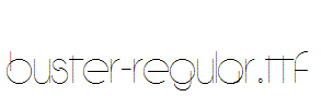Buster-Regular.TTF