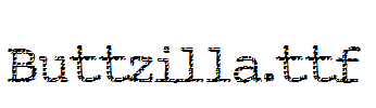 Buttzilla.ttf