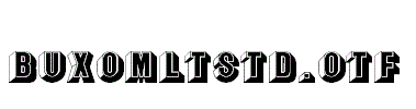 BuxomLTStd.otf