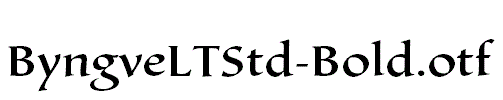 ByngveLTStd-Bold.otf
