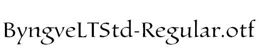 ByngveLTStd-Regular.otf
